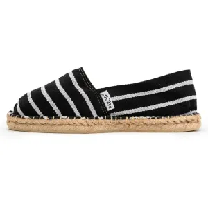 Espadrille Marinière Noire