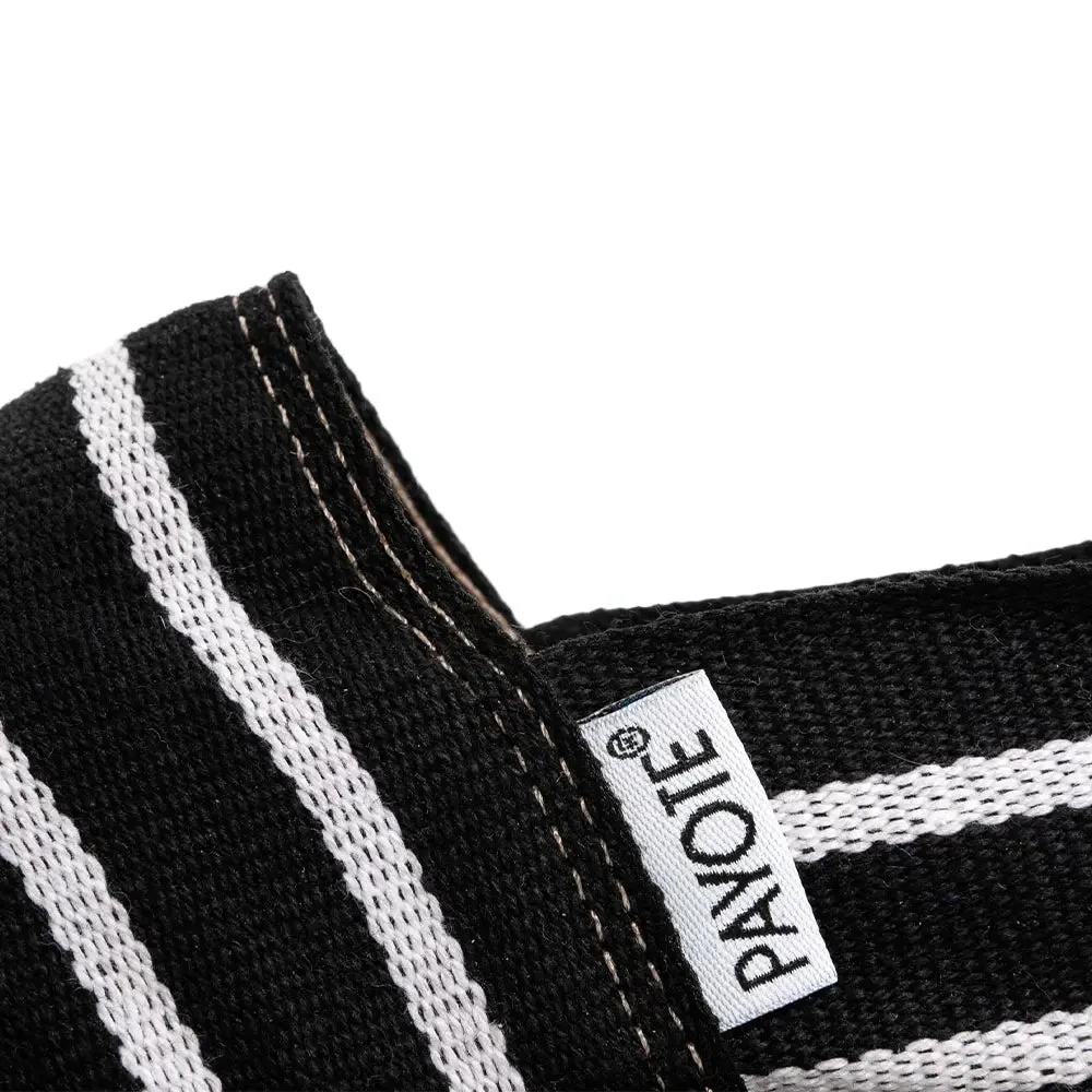 Espadrille Marinière Noire