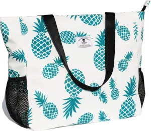 ESVAN LARGE BEACH BAG Water Resistant Lightweight 20 inch Women Oversize Tote Bag for Gym Beach Travel Pool Yoga Nurse