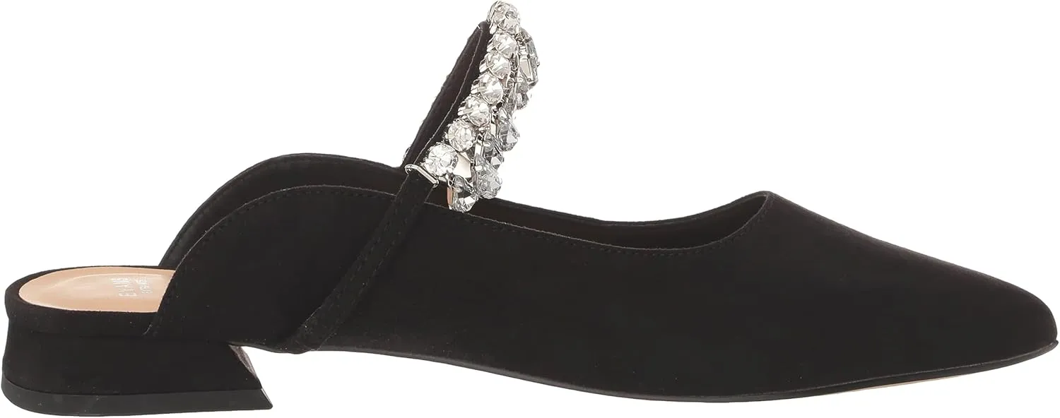 EVANS Women's Wide Fit Strappy Point Mule