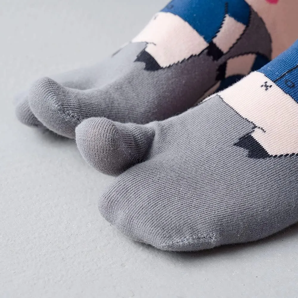 FASHIXD Women Toe Socks Ankle Sock Cute Two Finger Flip Flop Socks for Womens Girls Running