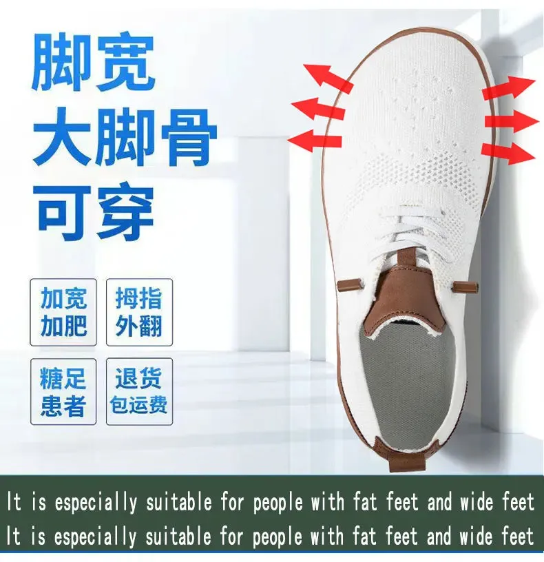 fat shoes, people Flash sale shoes large size Men's feet, wide soft shoes, light suitable wide casual for and with Great value 2 feet walking