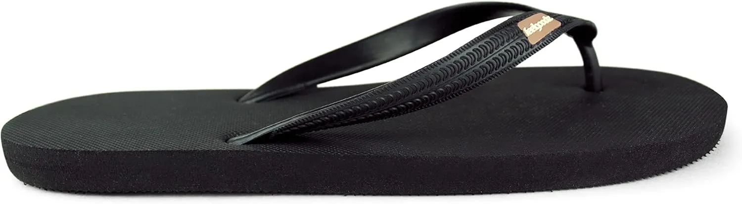 Feelgoodz Mens Classicz Rubber Flip-Flops - Waterprooof, 100% Natural Rubber & All-Vegan Sandals, Fair Trade Certified Slippers, Consciously Sourced & Artisan-Crafted