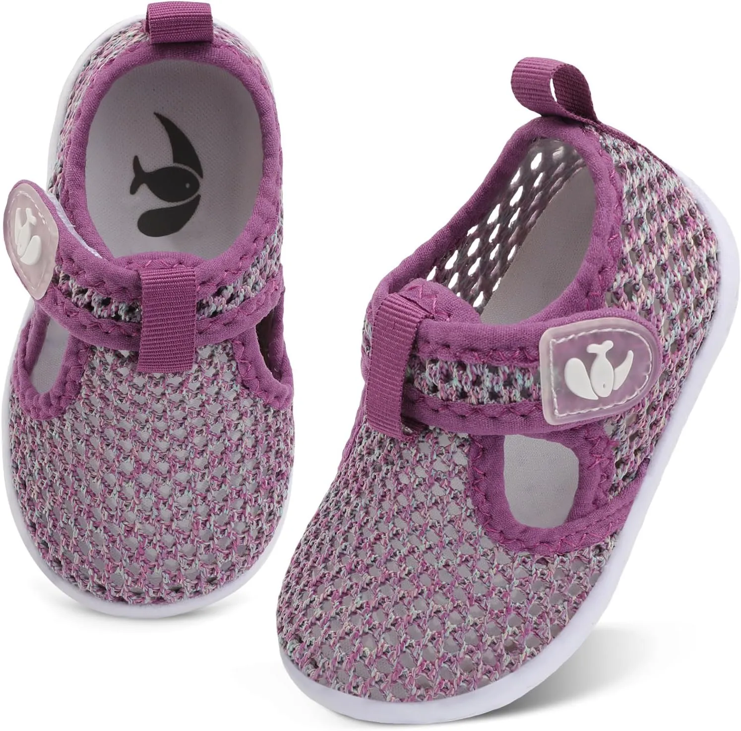 FEETCITY Boys Girls Water Shoes Kids Aqua Socks Quick Dry Barefoot for Beach Swimming Pool