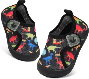 FEETCITY Wide Baby Water Shoes Boys Girls Barefoot Shoes Quick-Dry Kids Aqua Socks for Beach Swim Pool