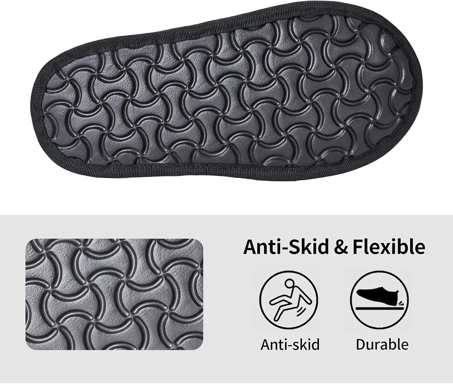 Fern (1) Unisex Slip On House Slippers Closed Toe Indoor Home Slipper For Men Women Comfy Cozy Soft Non-Slip Bedroom Slippers Houseshoes
