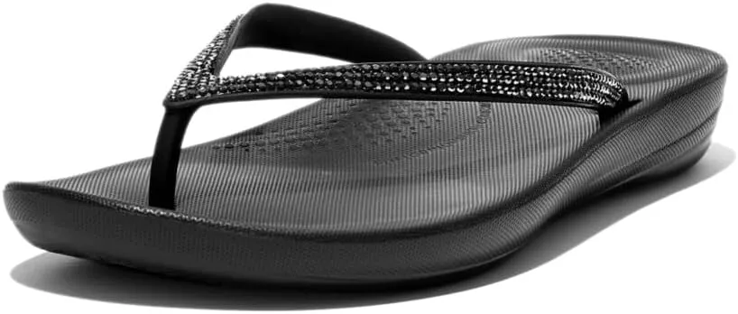 FitFlop Women's Iqushion Sparkle Flip-Flops