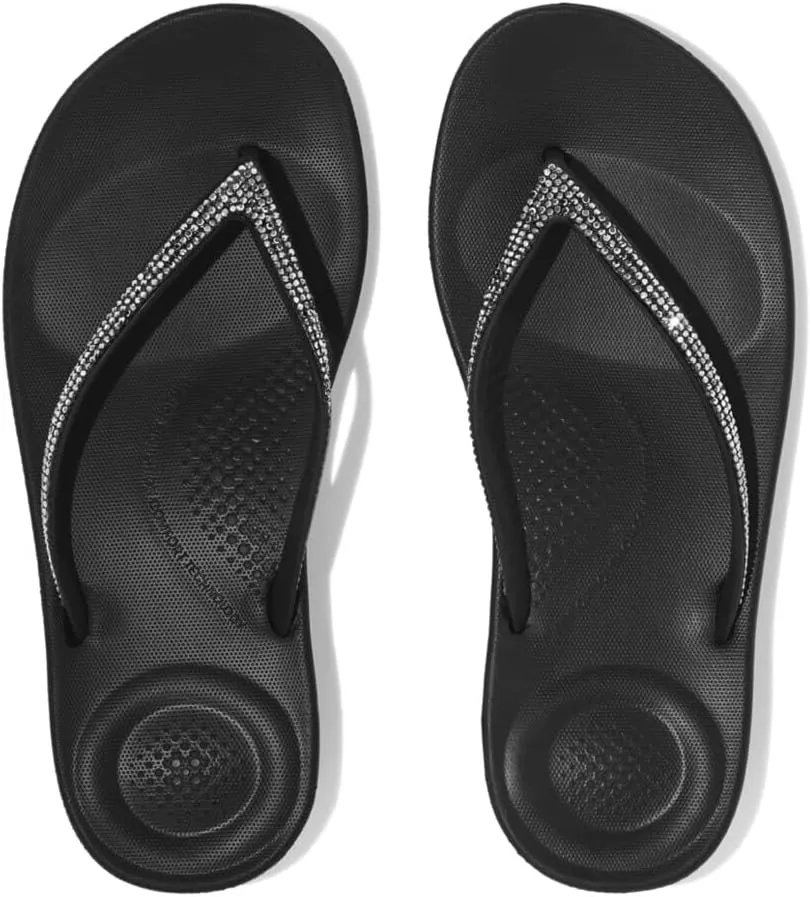 FitFlop Women's Iqushion Sparkle Flip-Flops
