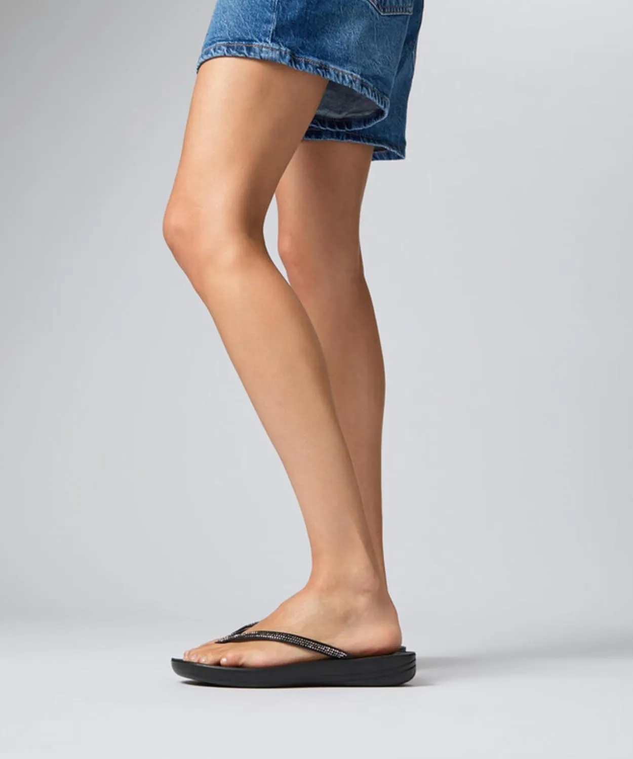 FitFlop Women's Iqushion Sparkle Flip-Flops