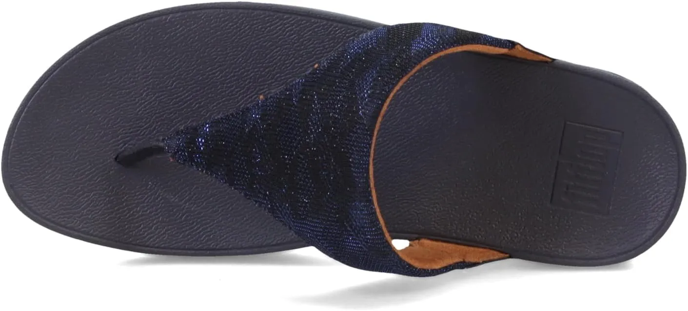 FitFlop Womens ThongLULU Glitz Toe-Post Sandals