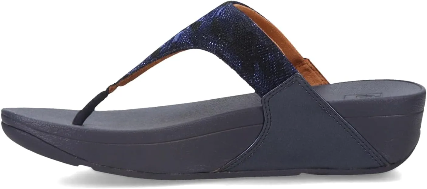 FitFlop Womens ThongLULU Glitz Toe-Post Sandals