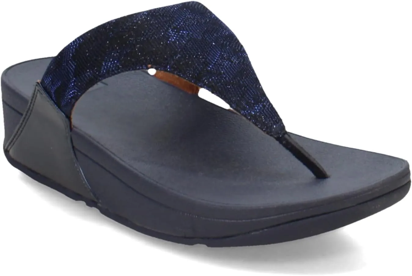 FitFlop Womens ThongLULU Glitz Toe-Post Sandals