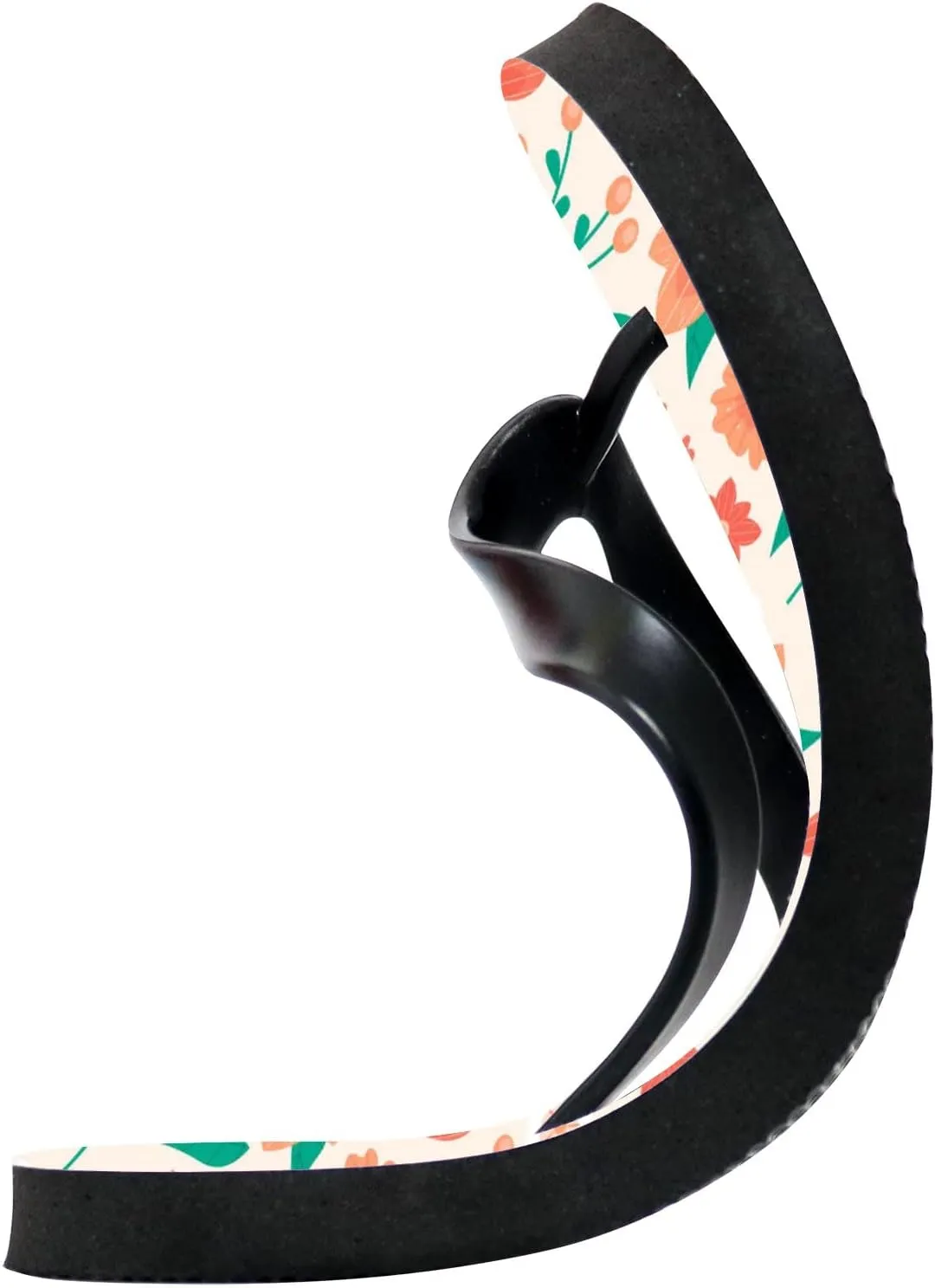 Flip Flops Floral Flowers Leaves Orange Green Slide Sandals Summer Beach Slippers Thong Sandal Casual Yoga Mat Flat Slides for Women Men