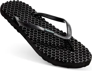 Flip Flops For Women - Beach & Shower Sandals For Womens, Comfortable Massage Acupressure Slippers, Indoor & Outdoor Footwear