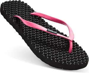 Flip Flops For Women - Beach & Shower Sandals For Womens, Comfortable Massage Acupressure Slippers, Indoor & Outdoor Footwear
