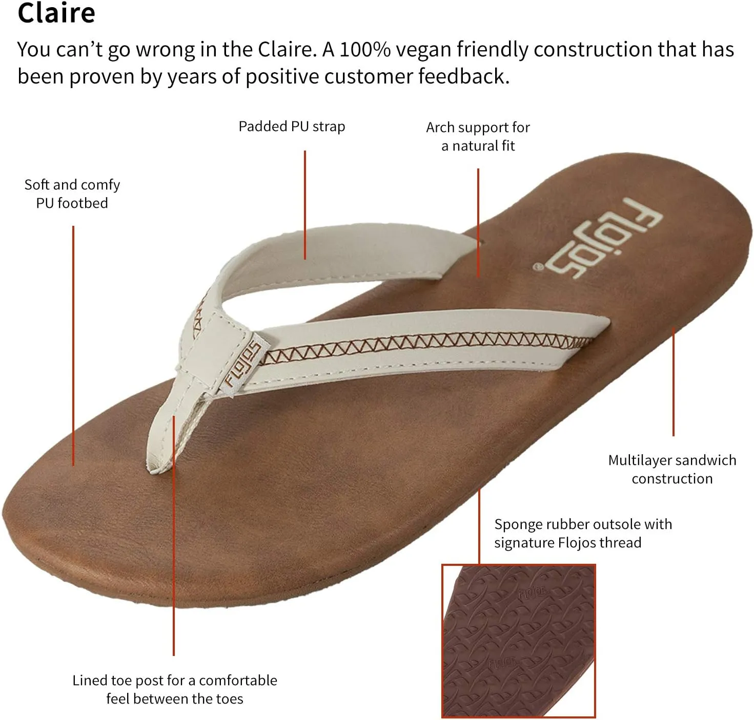 Flojos Women's Claire Sandal