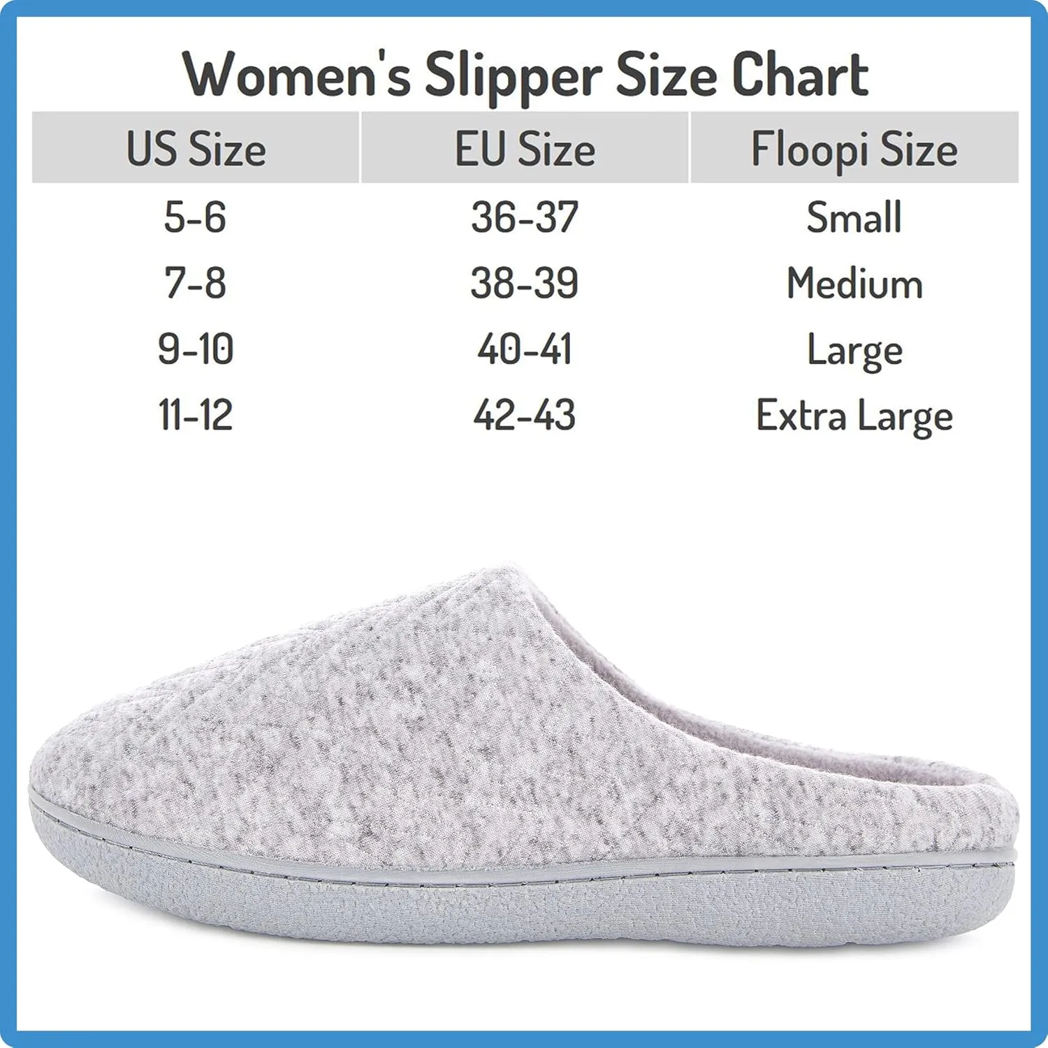 Floopi Slippers for Women Indoor Outdoor Faux Sherpa Fur W/Warm Fleece Lined Clog Slipper W/Memory Foam