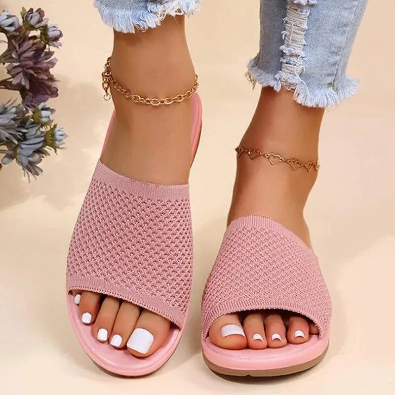 FLORENZA | Stylish Mesh Flip Flops Women