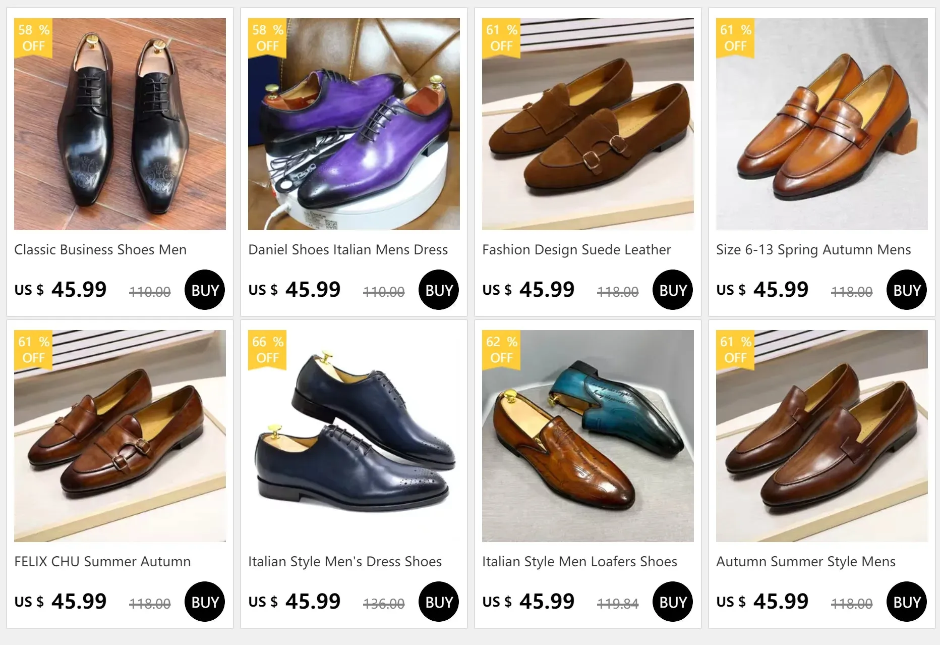 Formal Great savings Business Sleek and smooth Print Office Wedding Dress Shoes Men's Leather Luxury Buckle Genuine Crocodile Shoes Slip-On Loafers Double