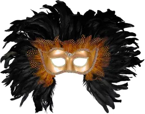 Forum Elaborate Feather Venetian Mask