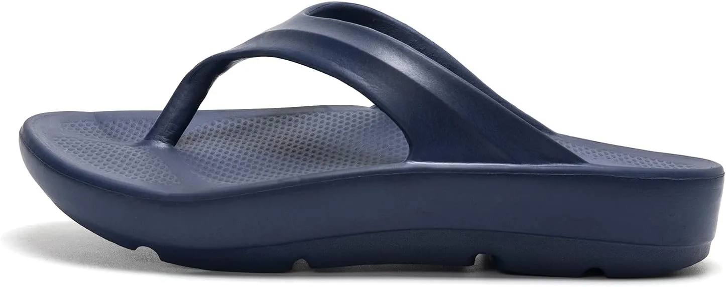 FUNKYMONKEY Women's Thong Flip Flop Ultra Soft Arch Support Sandals