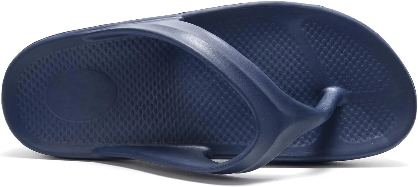 FUNKYMONKEY Women's Thong Flip Flop Ultra Soft Arch Support Sandals