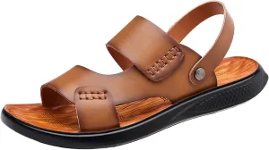 Furry Sandals Men Soft Sole Comfortable Sandals Open Toe Walking Shoes Sandal Men Outdoor Beach Shoes Foam Footwear