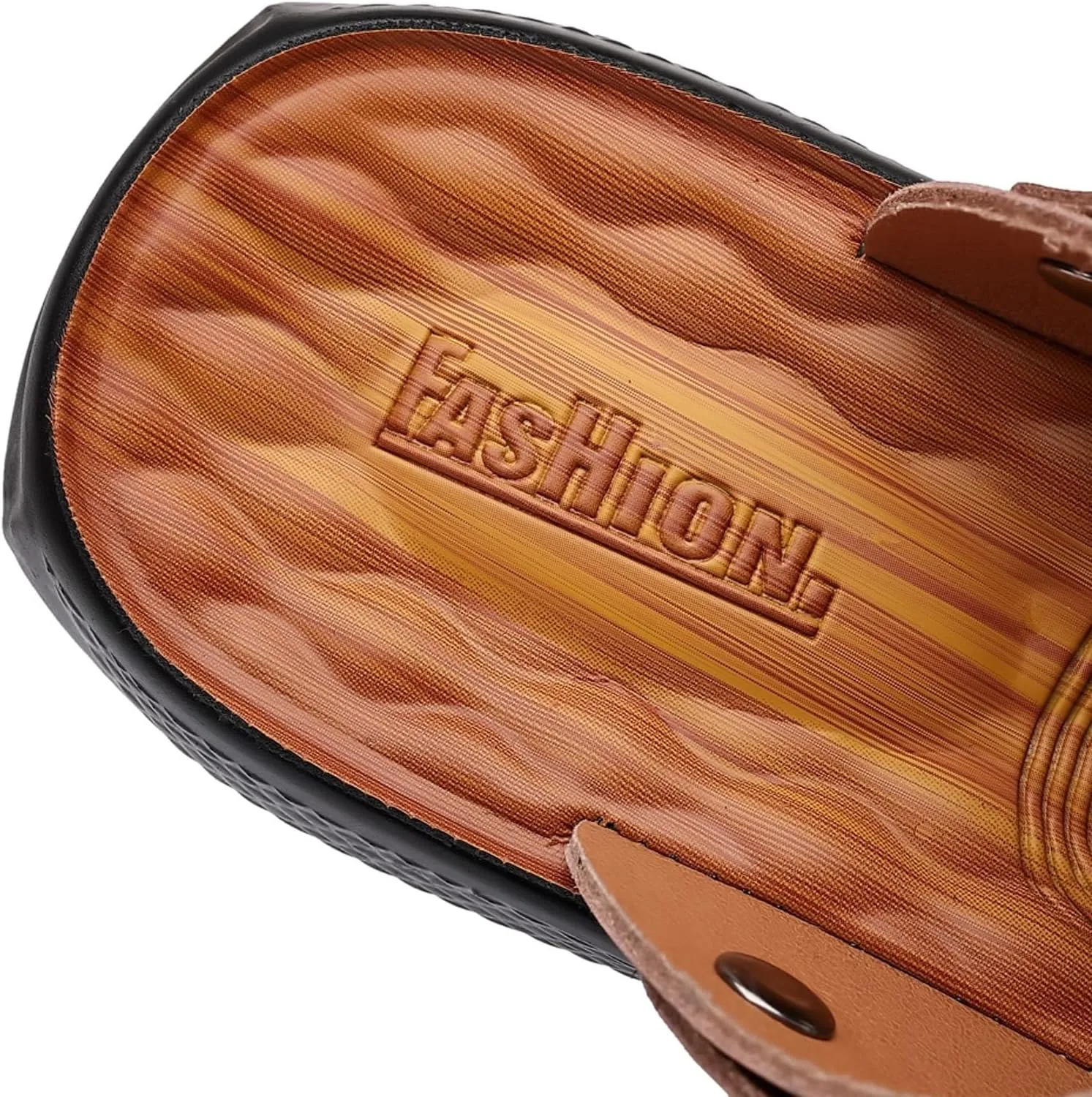 Furry Sandals Men Soft Sole Comfortable Sandals Open Toe Walking Shoes Sandal Men Outdoor Beach Shoes Foam Footwear