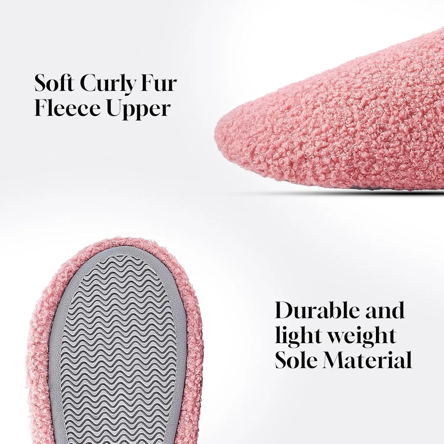 Fuzzy Cozy House Slippers for Woman,Comfy Warm Winter Fall Indoor ladies Slippers,Slip On Washable Trendy for Women Indoor and Outdoor
