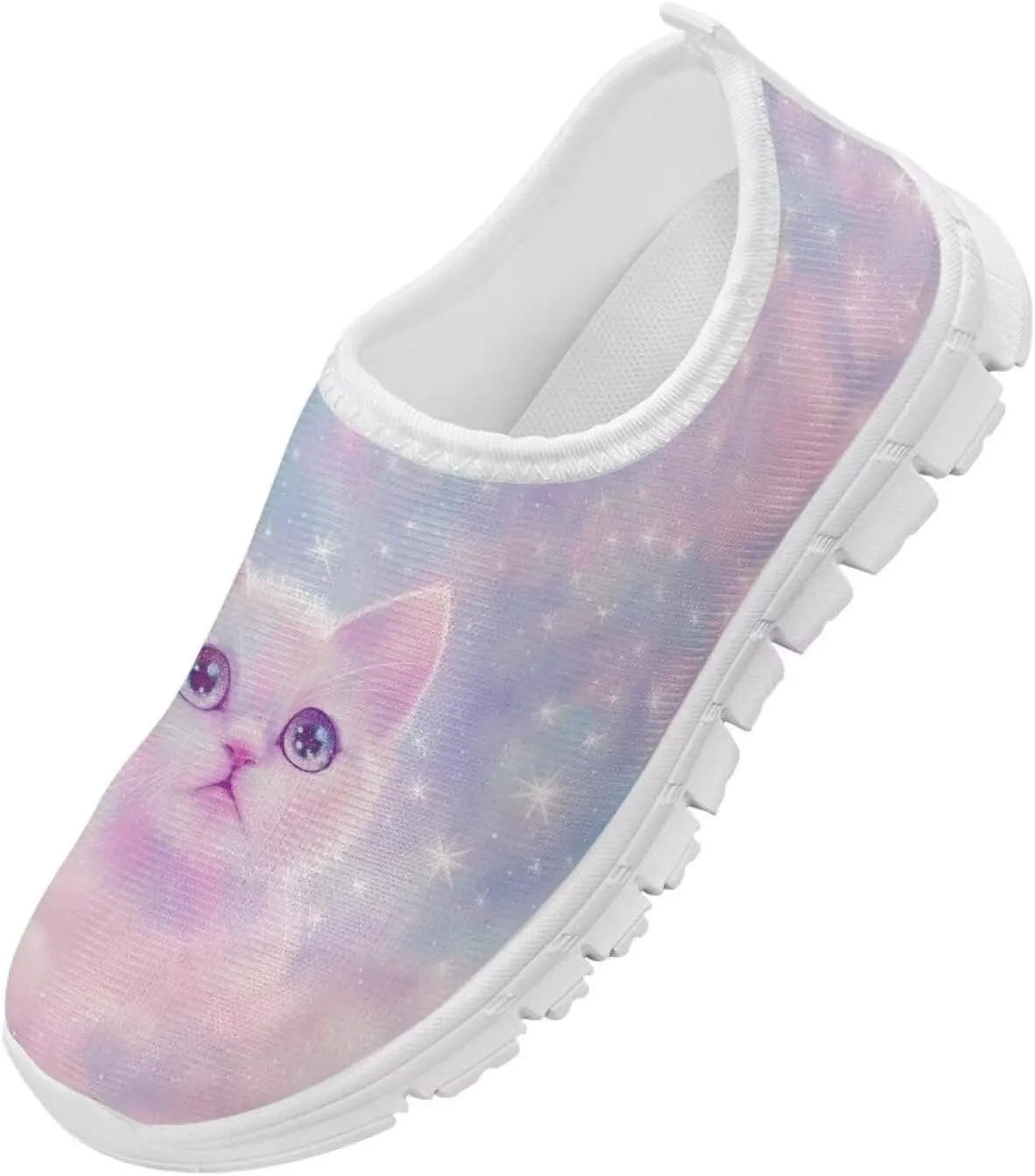 Girls Tennis Shoes Little Kids Slip On Sneakers School Running Shoes