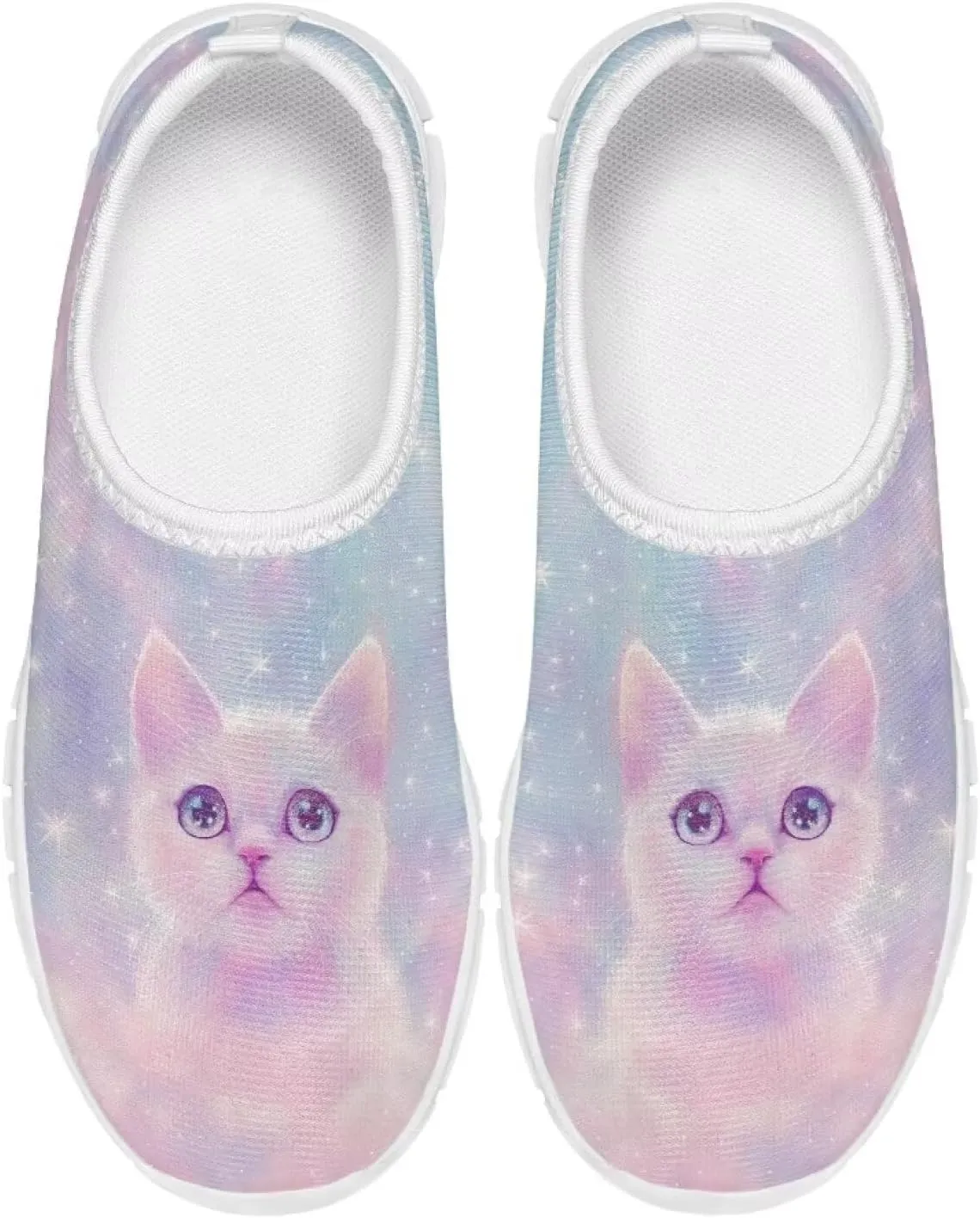 Girls Tennis Shoes Little Kids Slip On Sneakers School Running Shoes