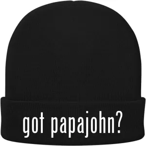 got papajohn? - Soft Adult Beanie Cap