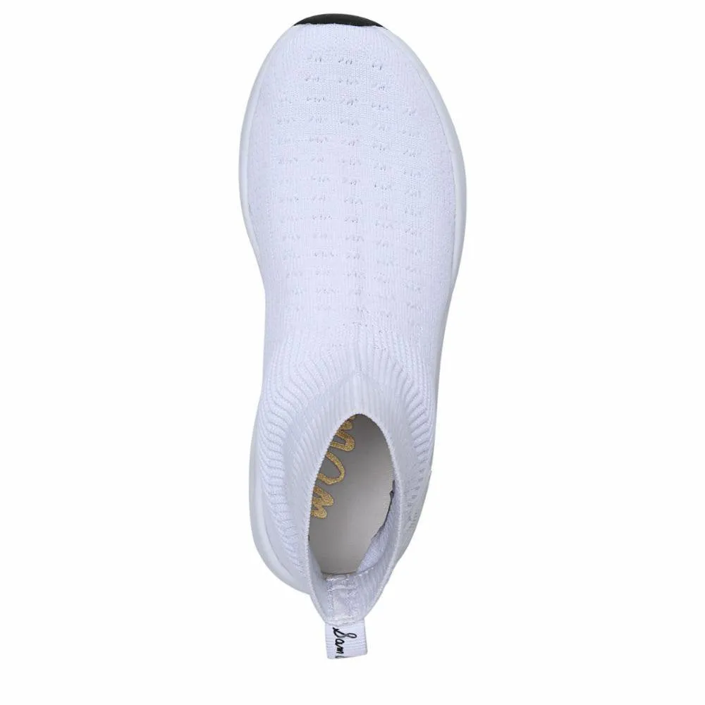 Happy customers On Stretch Tara Sam Sock Fitted Rounded White Toe Sneakers Slip Knit Edelman Tech-savvy
