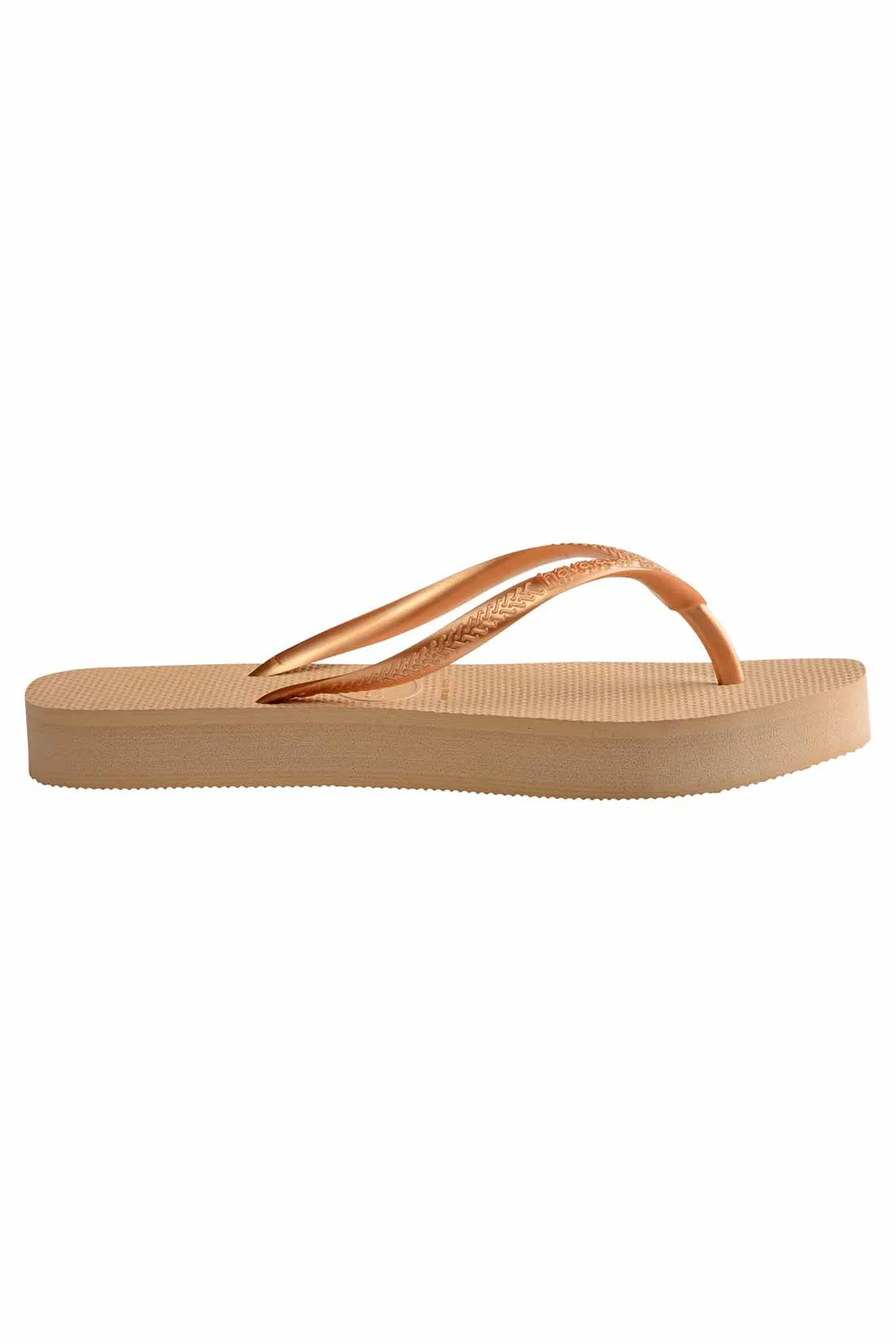 Havaianas Slim Flatform Golden
