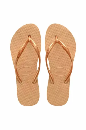 Havaianas Slim Flatform Golden