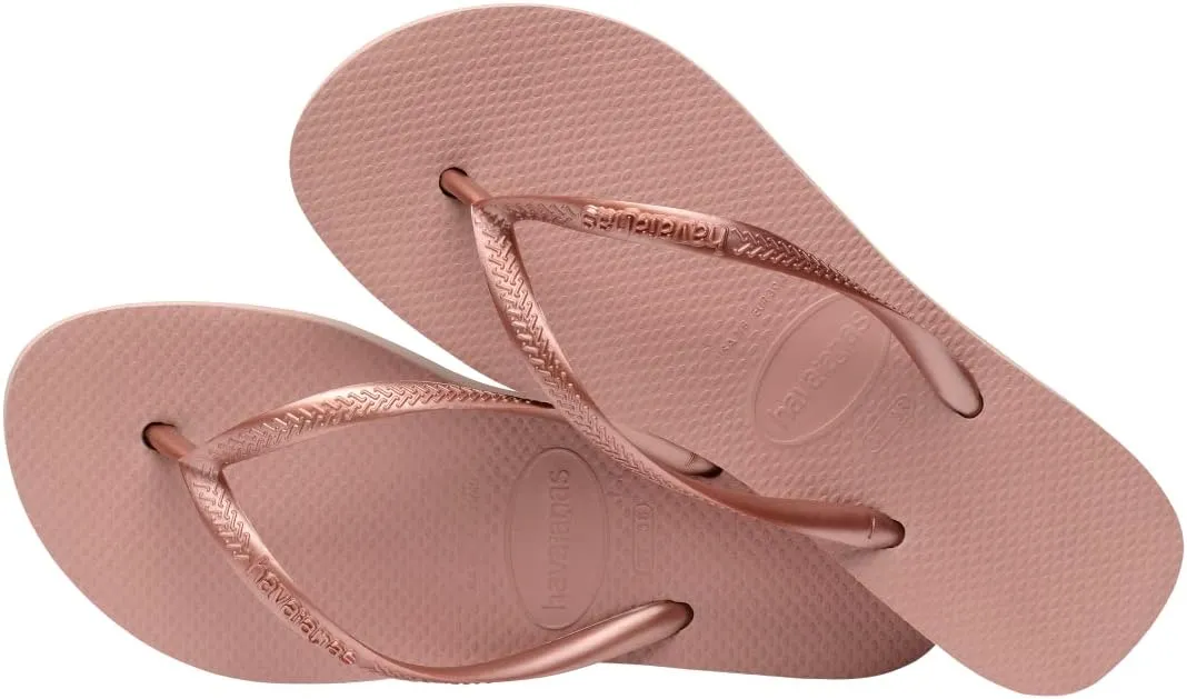 Havaianas Women's Slim Flatform Sandal Crocus Rose Flip-Flop