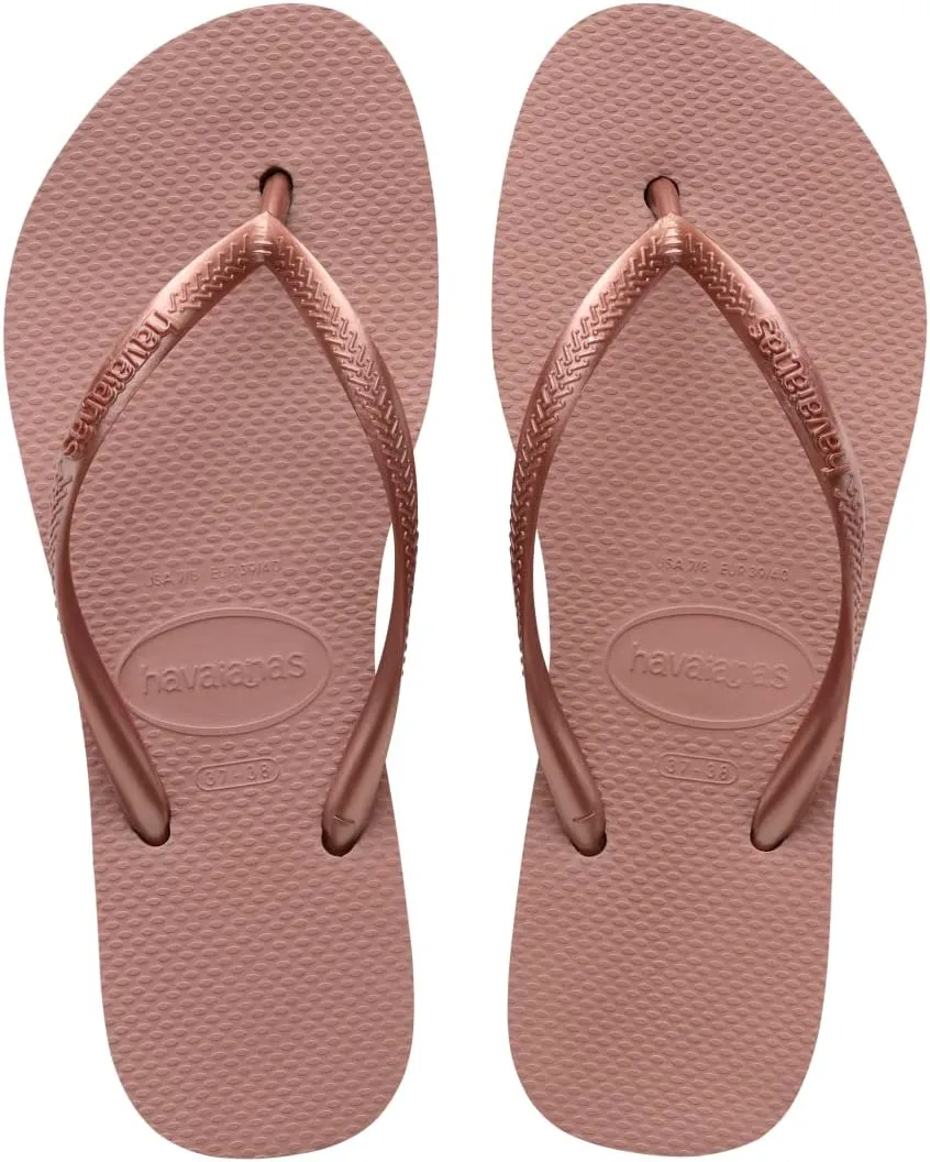 Havaianas Women's Slim Flatform Sandal Crocus Rose Flip-Flop