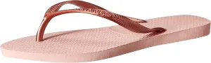 Havaianas Women's Slim Heroinas Flip-Flop, Ballet Rose, 5-6
