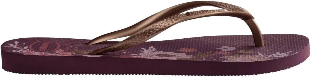 havaianas Women's Slim Organic Purple Soil Flip-Flop