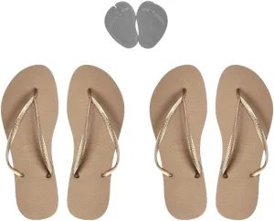 Havaianas Women's Slim Season Flip Flops – Comfortable, Durable, Stylish Summer Sandals