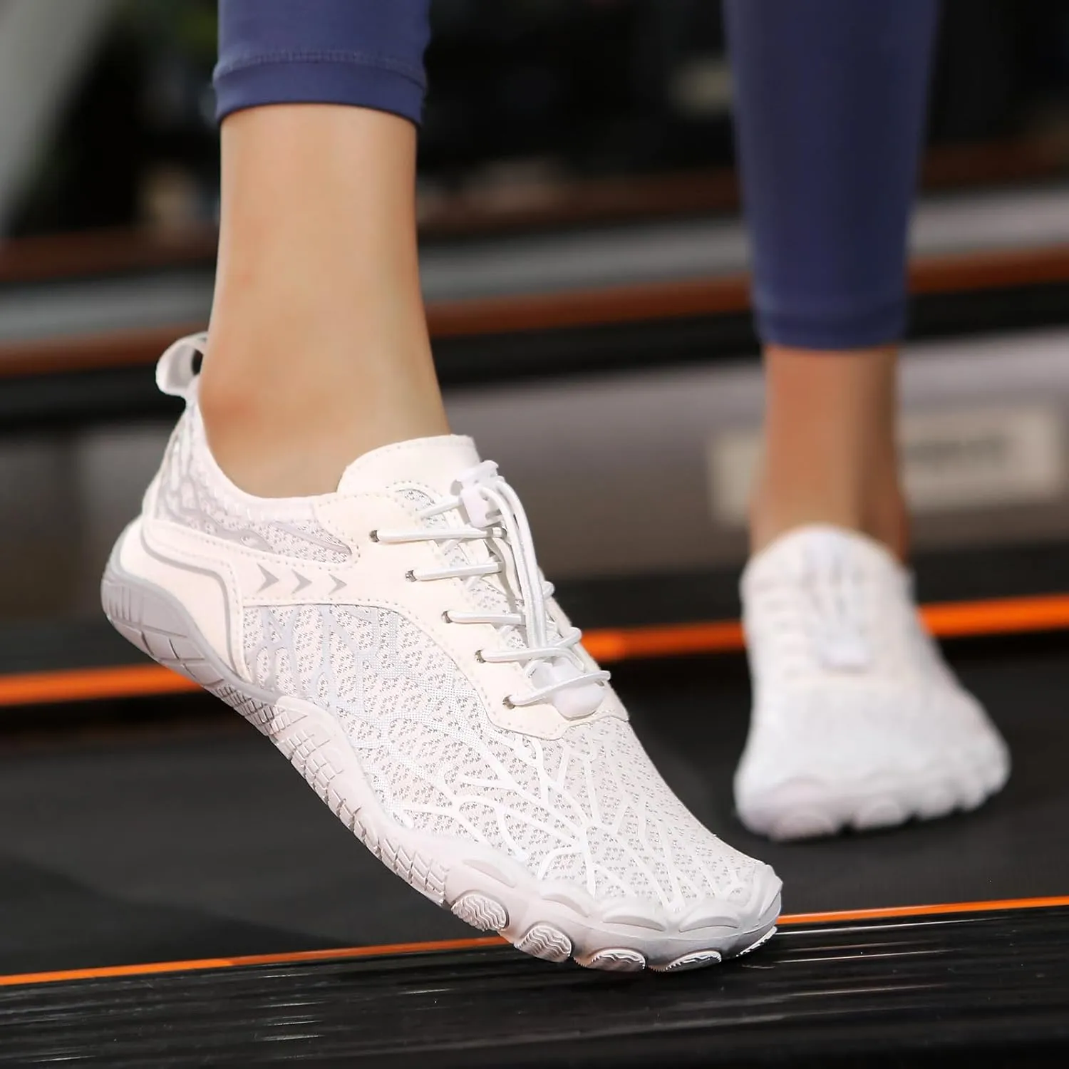 Hike Barefoot Shoes Women Men, Pro Barefoot Footwear Wide Toe Box Healthy & Non-Slip Barefoot Hike Shoes Waterproof Aqua Swim Surf Hiking Shoes Unisex