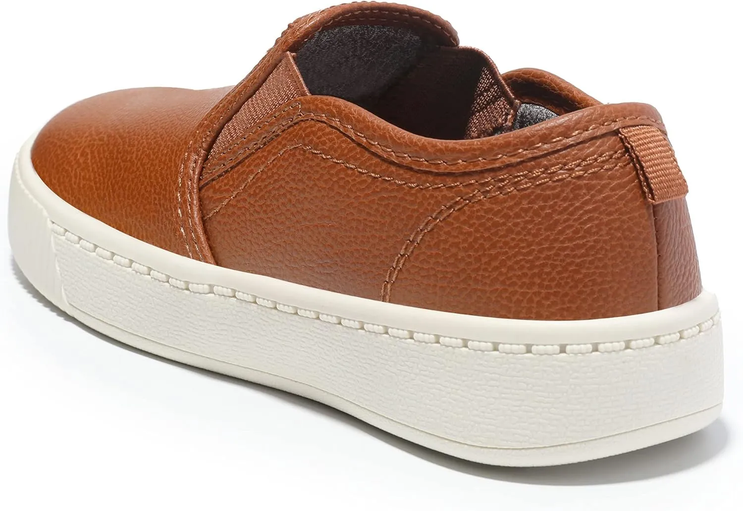 HOMEHOT Boys Slip on Sneakers Casual Dress Shoes Faux Leather Loafers (Toddler,Big Kids, Little Kids)