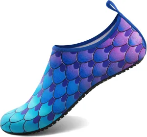 Homitem Water Shoes for Women Men Aqua Socks Swim Beach Pool River Slip-On Barefoot Quick-Dry Vacation Cruise Essentials Accessories for Yoga Kayak Sports