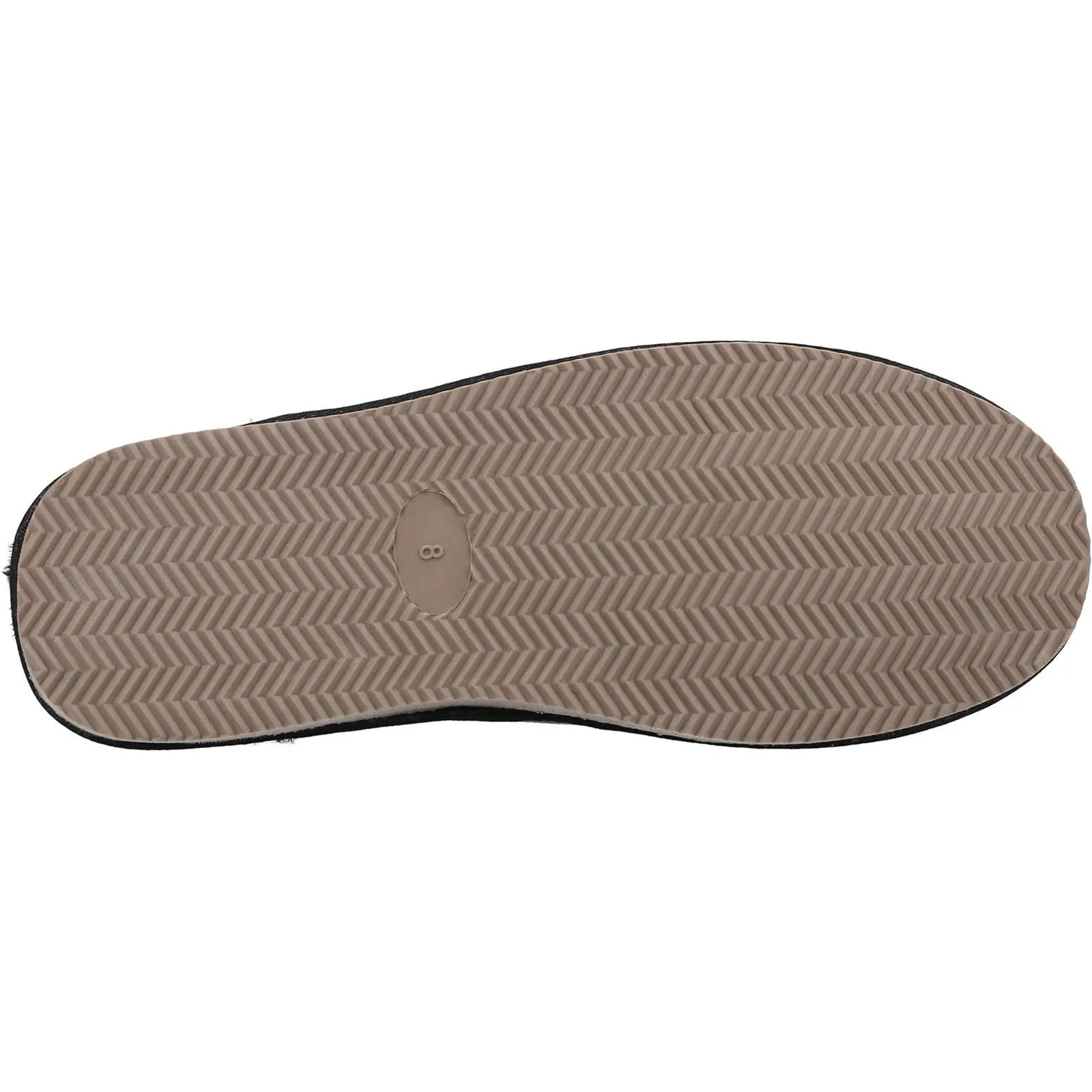Hush Puppies Men's Coady Leather Slipper in Black