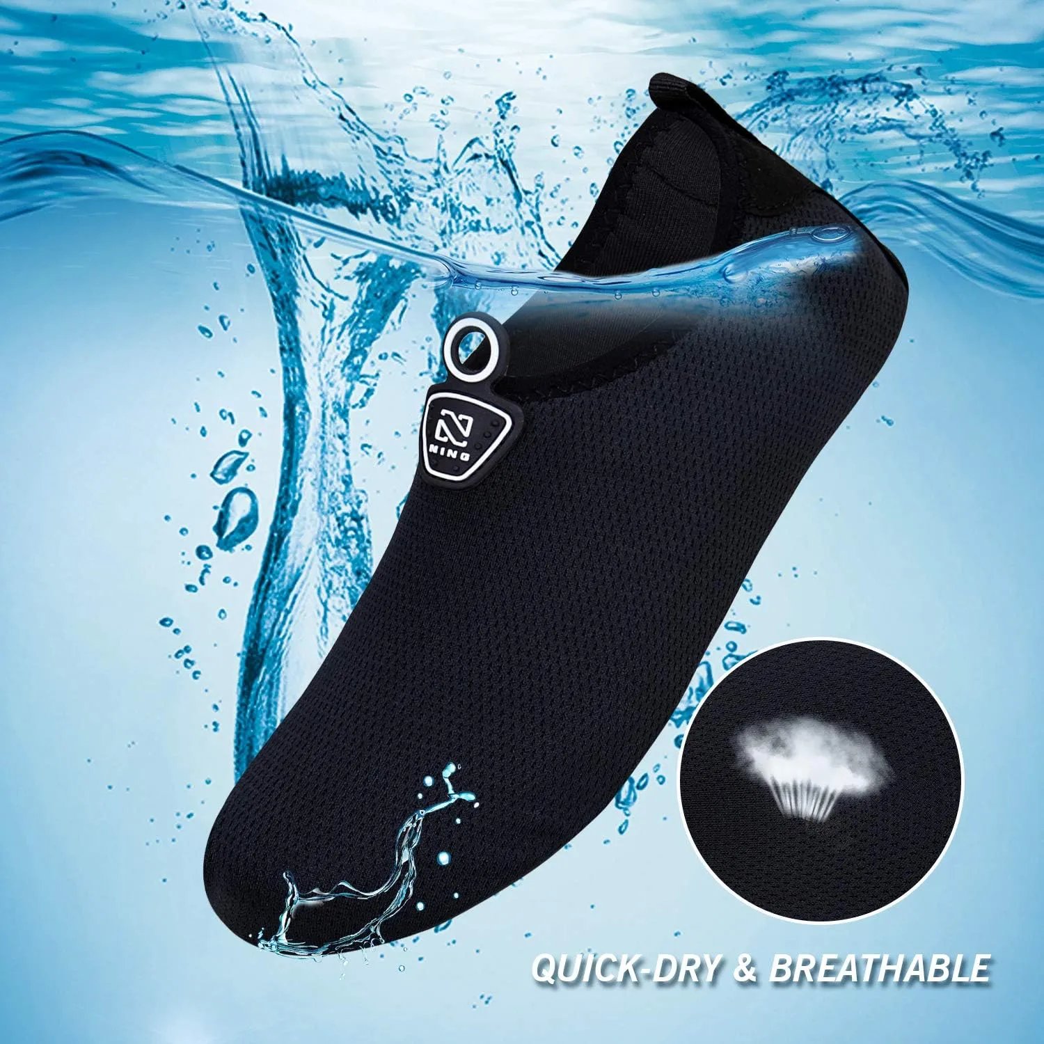 IceUnicorn Water Shoes Men Women Beach Swim Aqua Barefoot Socks Pool Quick Dry Yoga