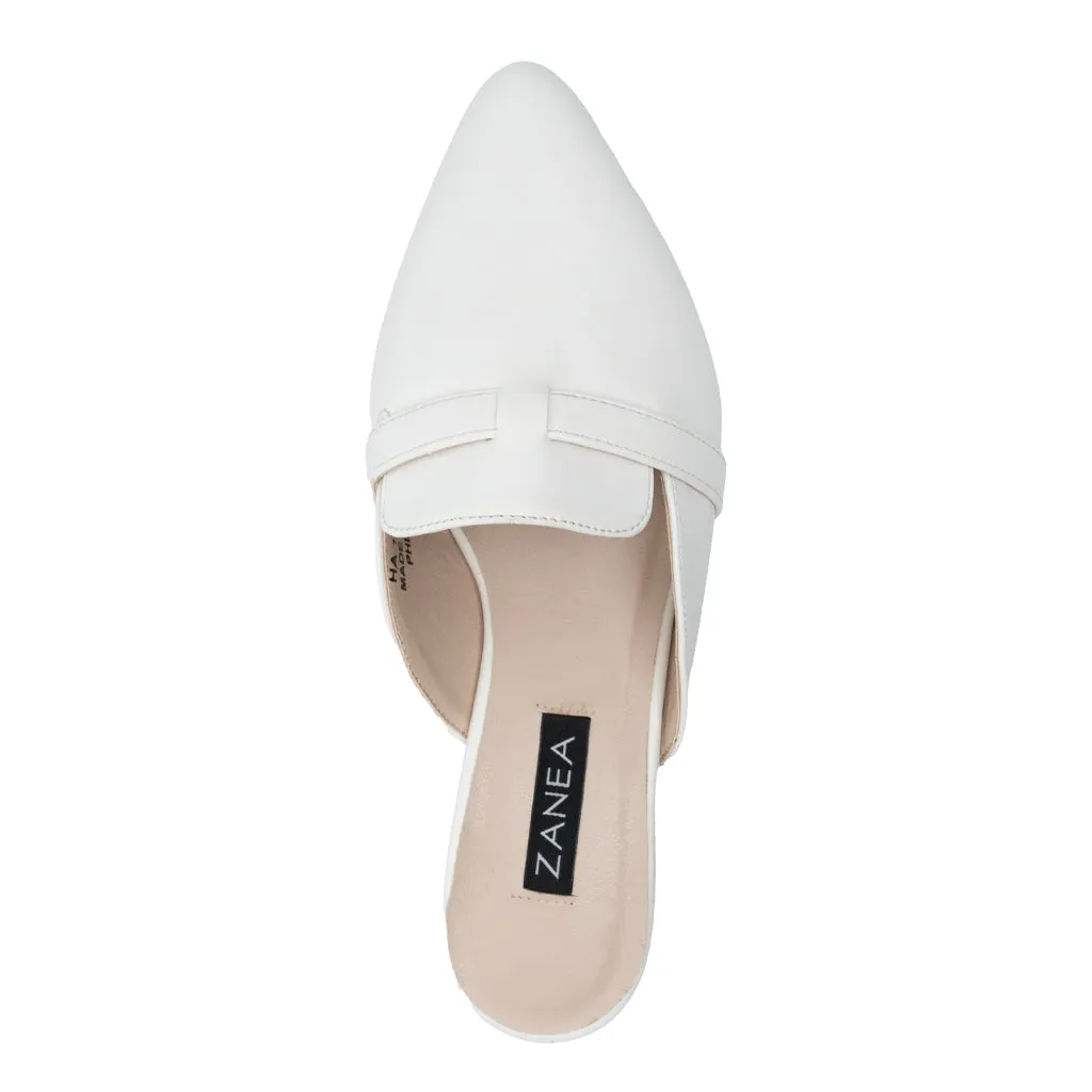 Ines Slip-On Loafers (White)