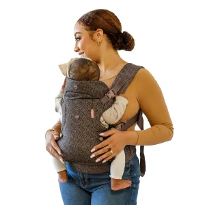 Infantino Flip Advanced 4-in-1 Baby Carrier - Ergonomic, Convertible, Face-in and Face-Out Front and Back Baby Carrier for Newborn to Toddler 8-32 lbs, Leopard