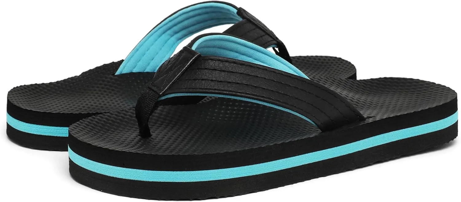 INMINPIN Kids Boys Girls Flip Flops Comfort Quick-Dry Beach Pool Aqua Thong Sandals(Little Kid/Big Kid)