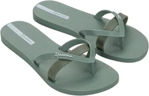 Ipanema Women's Flip-Flop, Green White, 9.5-10