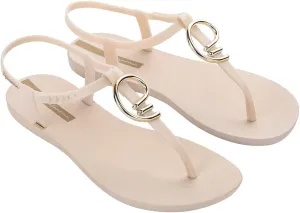 Ipanema Women's Slide Flip-Flop, Gold, 9.5-10